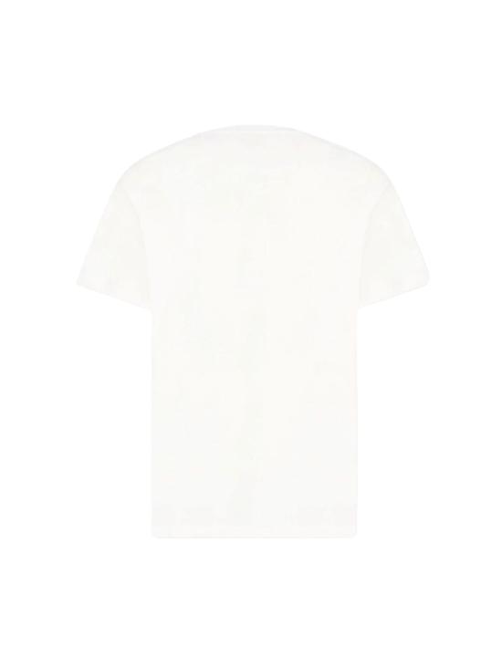 26FW 카사블랑카 반팔 티셔츠 MAW26JTS00108 BRIGHTWHITEJERSEY - CASABLANCA