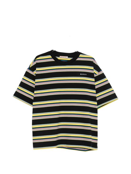 26FW 마르니 반팔 티셔츠 HUJY0001S0 UTC682STY48 MULTICOLOR