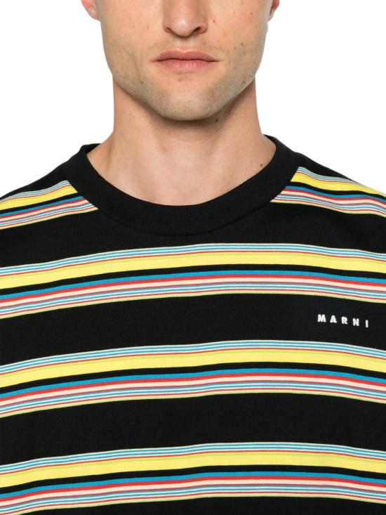 26FW 마르니 반팔 티셔츠 HUJY0001S0 UTC682STY48 MULTICOLOR - MARNI
