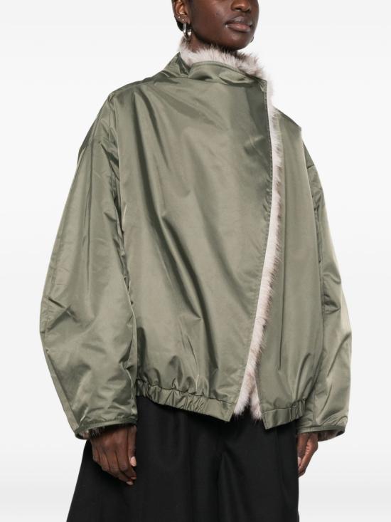 26FW 더프랭키샵 코트 COFS22884985 BEIGE GREEN - THE FRANKIE SHOP