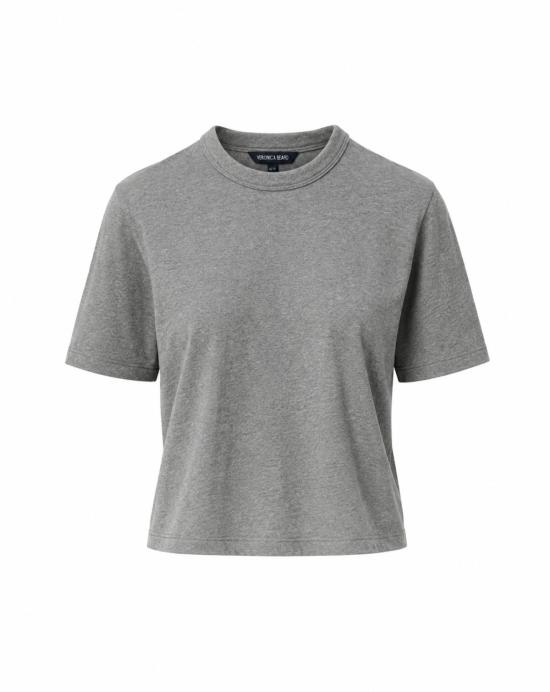  베로니카비어드 반팔 티셔츠 J26FA0187 GRAY