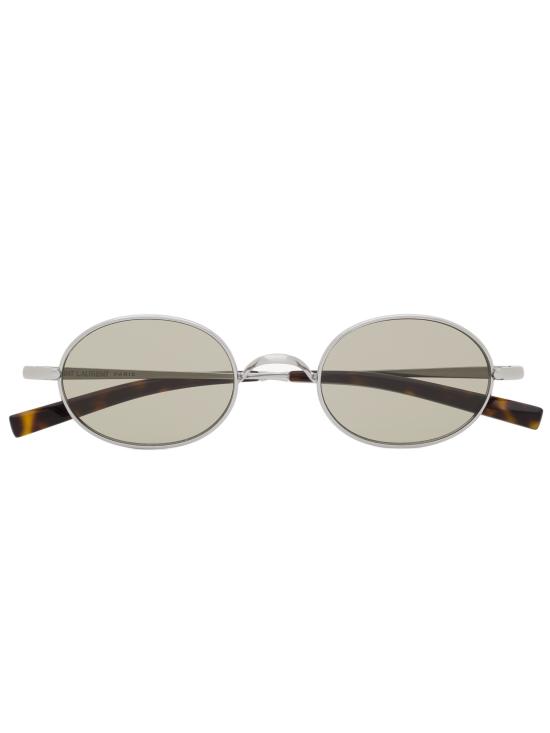26FW 생로랑 T 라운드 메탈 선글라스 A003DPY9917 8170 ARGENTO