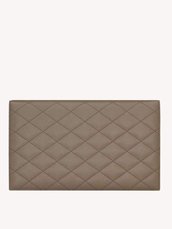26FW 생로랑 클러치/파우치 869533AAGOZ 1799 Grigio - SAINT LAURENT