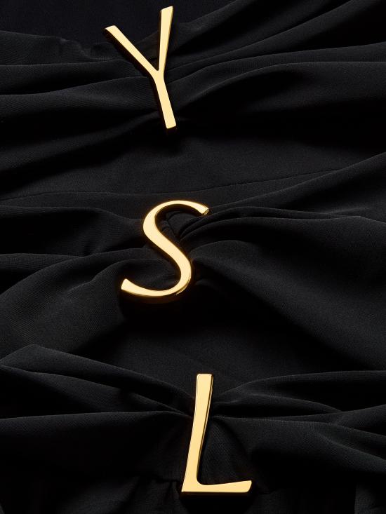 26FW 생로랑 비치웨어 A003I3Y37WV 1000 Nero - SAINT LAURENT