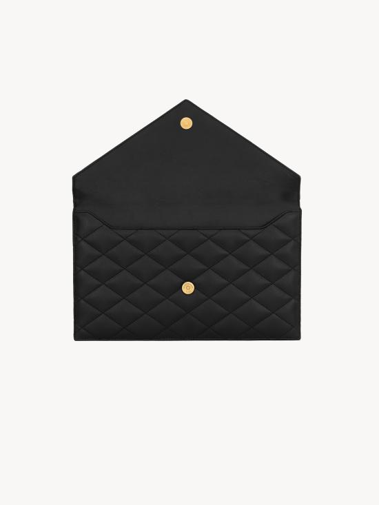 26FW 생로랑 클러치/파우치 8695331EL07 1000 Nero - SAINT LAURENT
