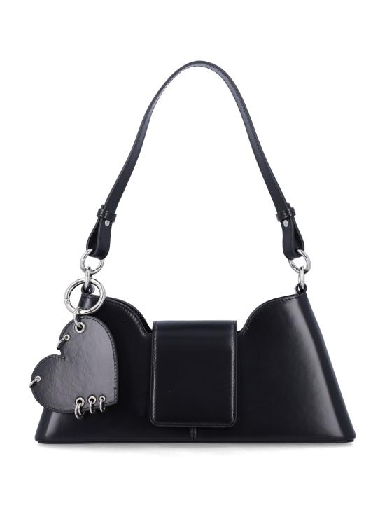 26FW 저스틴 클렌퀏 가방 MARLAKEYCHAIN BLACK NERO