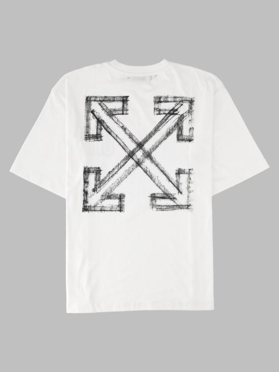 26FW 오프화이트 반팔 티셔츠 44MAA120 F26J00Y100 WHITE - OFF WHITE