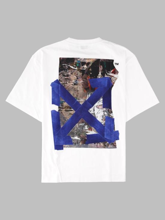 26FW 오프화이트 반팔 티셔츠 44MAA120 F26J018100 WHITE - OFF WHITE