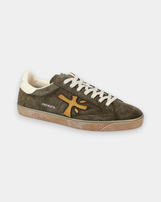  프리미아타 스티븐 로우 스니커즈 STEVEN 7627 Brown - PREMIATA