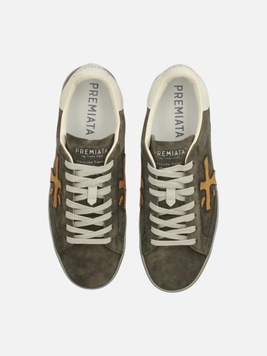  프리미아타 스티븐 로우 스니커즈 STEVEN 7627 Brown - PREMIATA