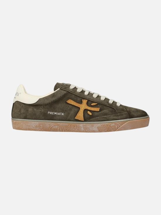  프리미아타 스티븐 로우 스니커즈 STEVEN 7627 Brown - PREMIATA