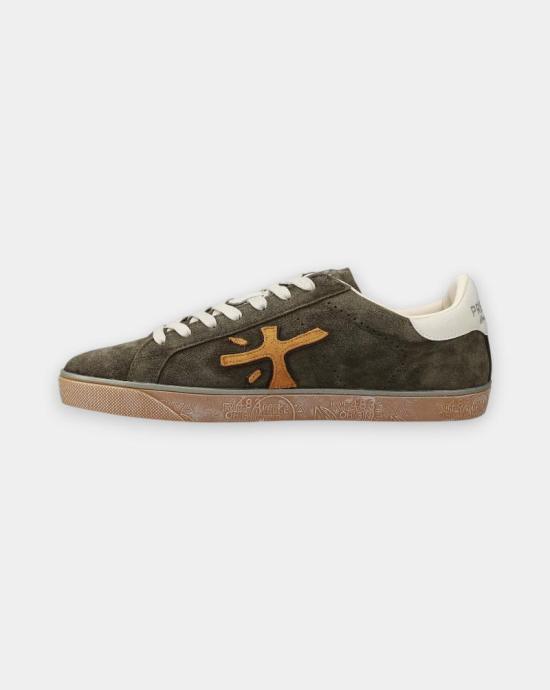  프리미아타 스티븐 로우 스니커즈 STEVEN 7627 Brown - PREMIATA