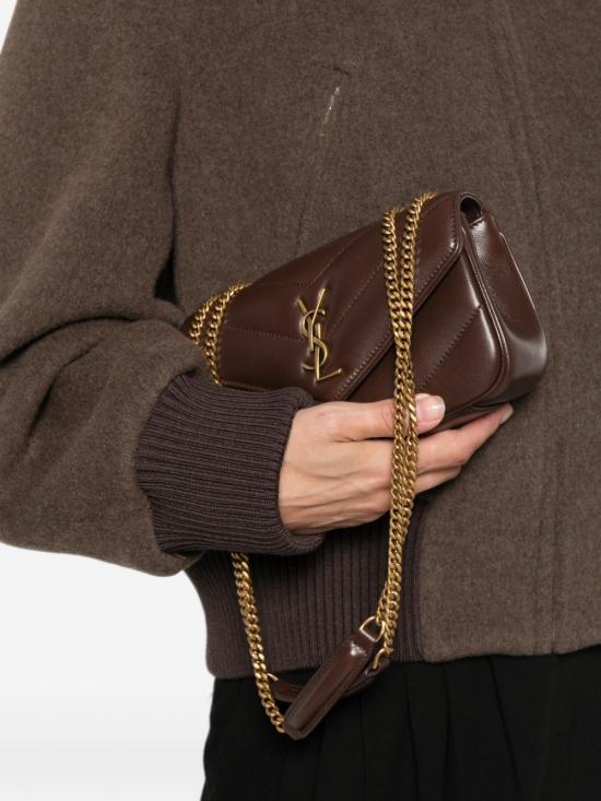 26FW 생로랑 숄더백 871629 AAEAX2577 BROWN - SAINT LAURENT