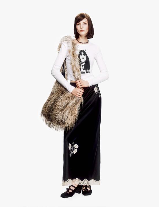  안나 수이 긴팔 티셔츠 긴팔 데빌 티셔츠 - ANNA SUI