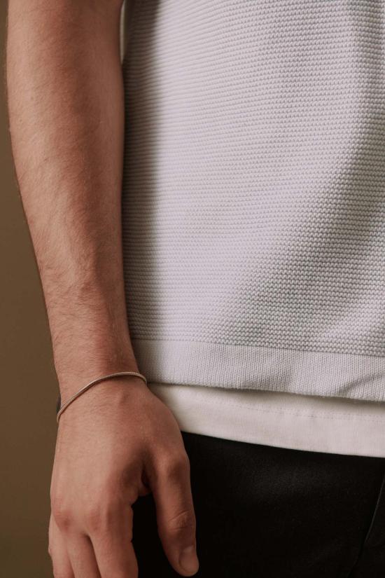  데어 스튜디오 브레이슬릿 Their Studios Mason Snake Chain Bracelet - THEIR STUDIOS
