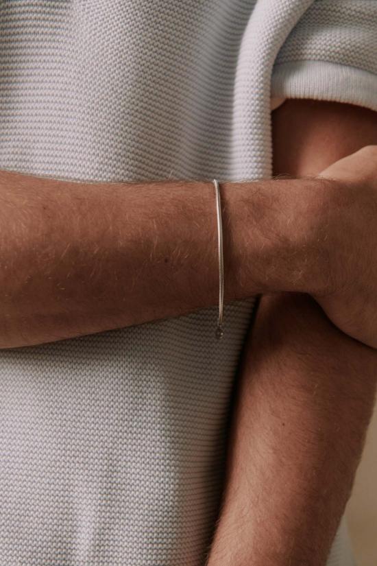  데어 스튜디오 브레이슬릿 Their Studios Mason Snake Chain Bracelet - THEIR STUDIOS