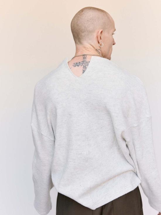  LII 스웨터 Lii 울 혼방 브이넥 - OTHER BRANDS