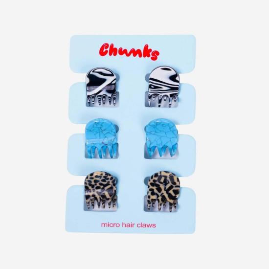  Chunks 헤어 액세서리 청크스 오아시스 마이크로 클로