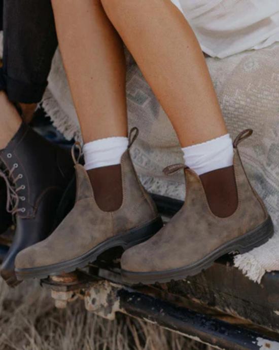  블런드스톤 슈즈 585 RUSTIC BROWN LEATHER - BLUNDSTONE