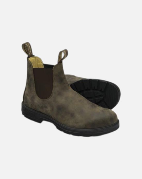  블런드스톤 슈즈 585 RUSTIC BROWN LEATHER - BLUNDSTONE