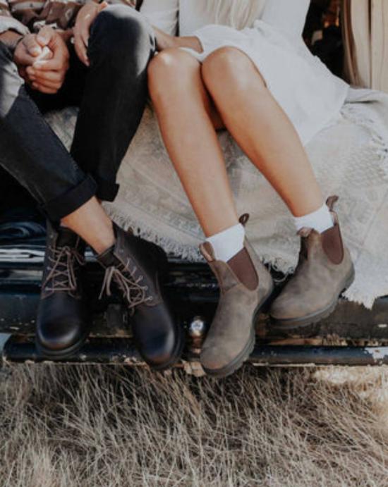  블런드스톤 슈즈 585 RUSTIC BROWN LEATHER - BLUNDSTONE