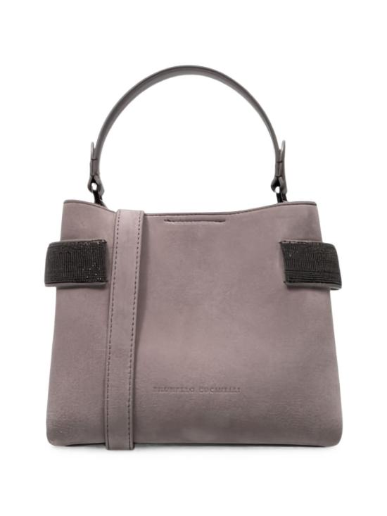 26FW 브루넬로 쿠치넬리 스몰 에센스 탑핸들 백 MBDLD2499 C9773 CARAMELLO - BRUNELLO CUCINELLI