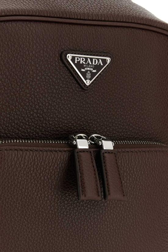25FW 프라다 사피아노 백팩 2VZ102VDOO2BBE F0038 BROWN - PRADA