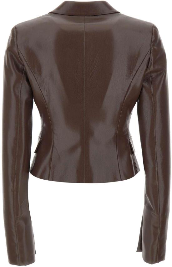 26FW 안다마네 가죽 자켓 T203060A BROWN - ANDAMANE