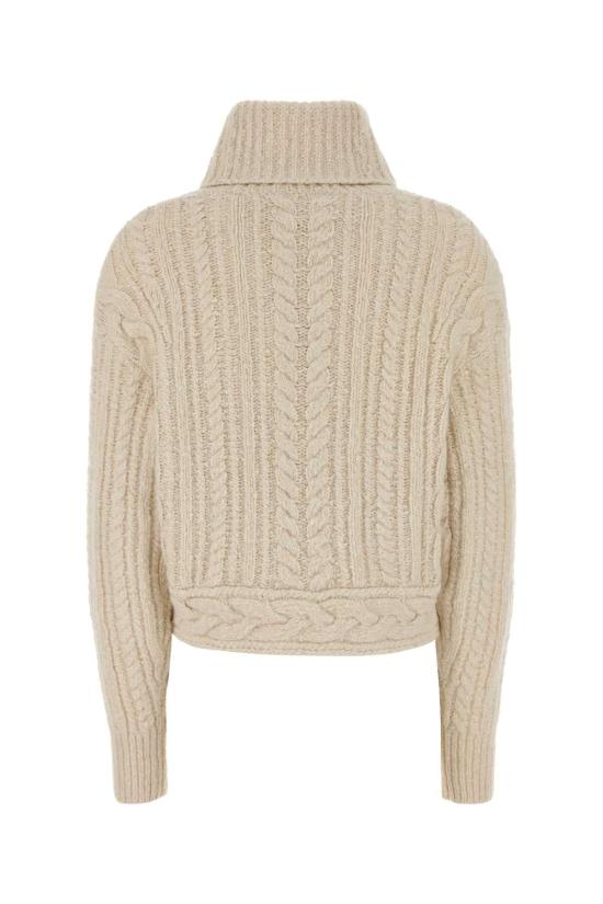 25FW 이자벨마랑에뚜왈 브렌다 케이블 니트 터틀넥 스웨터 PU0730FAC3L02E 23EC BEIGE - ISABEL MARANT ETOILE
