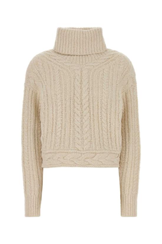 25FW 이자벨마랑에뚜왈 브렌다 케이블 니트 터틀넥 스웨터 PU0730FAC3L02E 23EC BEIGE