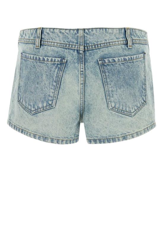 26SS 기마구아스 데님 숏팬츠 FLORSHORTS WASBLU BLUE - GIMAGUAS