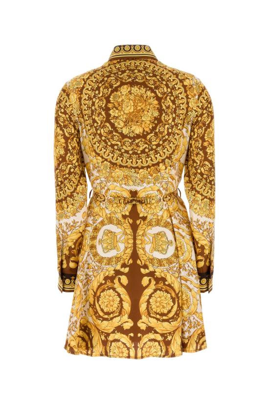 25FW 베르사체 원피스 10189331A15215 5N790 BROWN - VERSACE