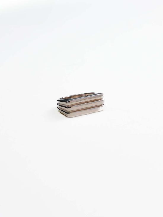  Their Studios 반지 Austin Square Pinky Ring - OTHER BRANDS