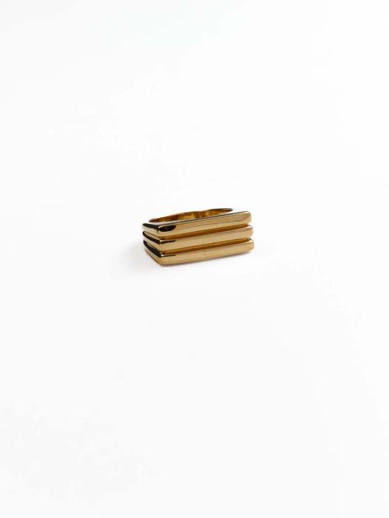  Their Studios 반지 Austin Square Pinky Ring - OTHER BRANDS