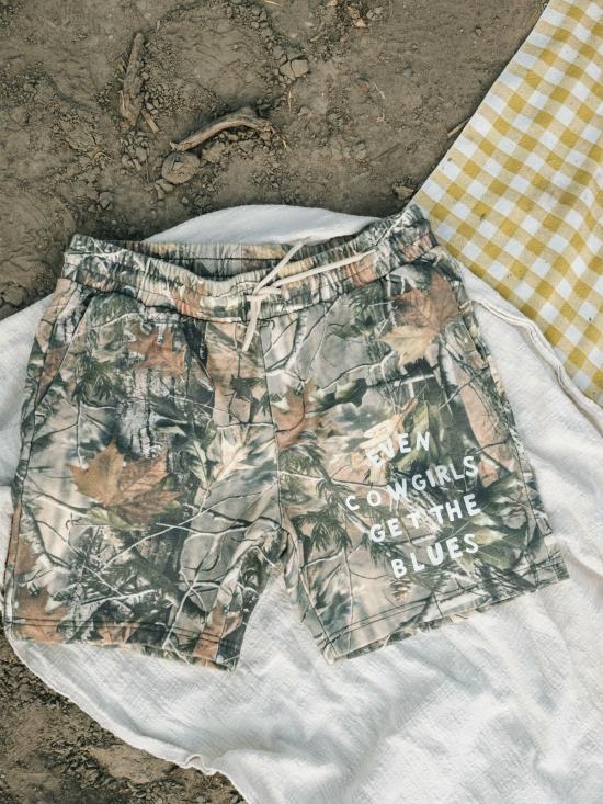  Pointer and Pine 숏팬츠 포인터 앤 파인, 카우걸도 블루스 반바지 카모를 입는다 - OTHER BRANDS