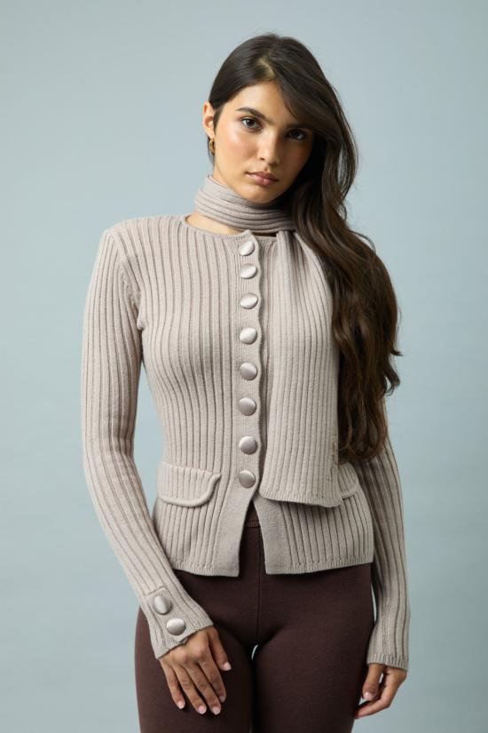  하우스오브써니 가디건 써니 파워 하우스 페기 카디건 토프