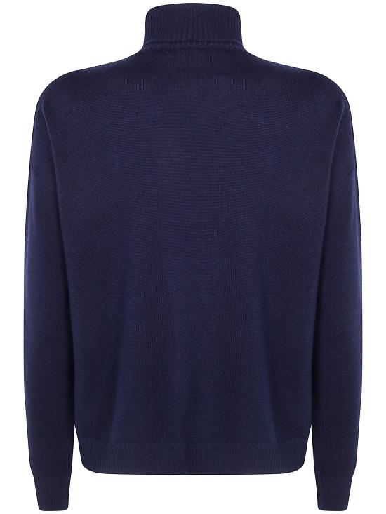 26FW 드루모어 터틀넥 L1D105R 790 NAVY - DRUMOHR