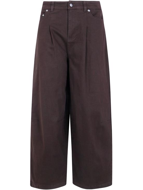 26FW JC 소피 스트레이트 팬츠 P5034 226 DARK BROWN
