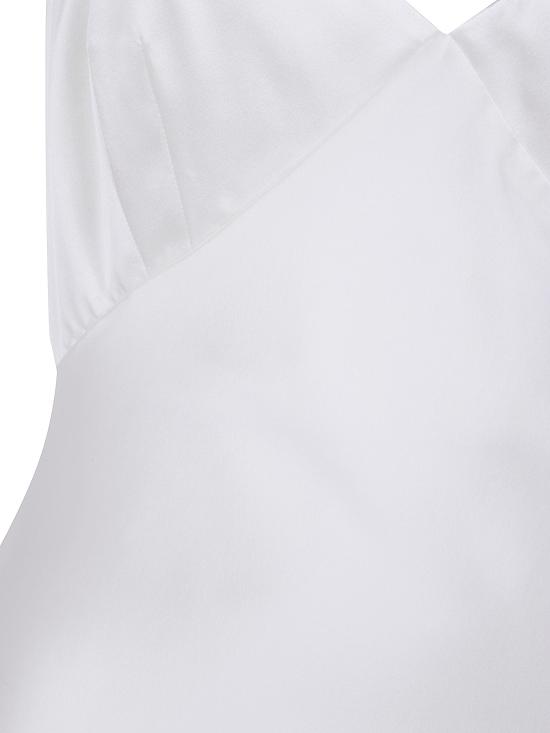 26FW 막스마라 미디 원피스 2621226024600 001 WHITE - MAX MARA