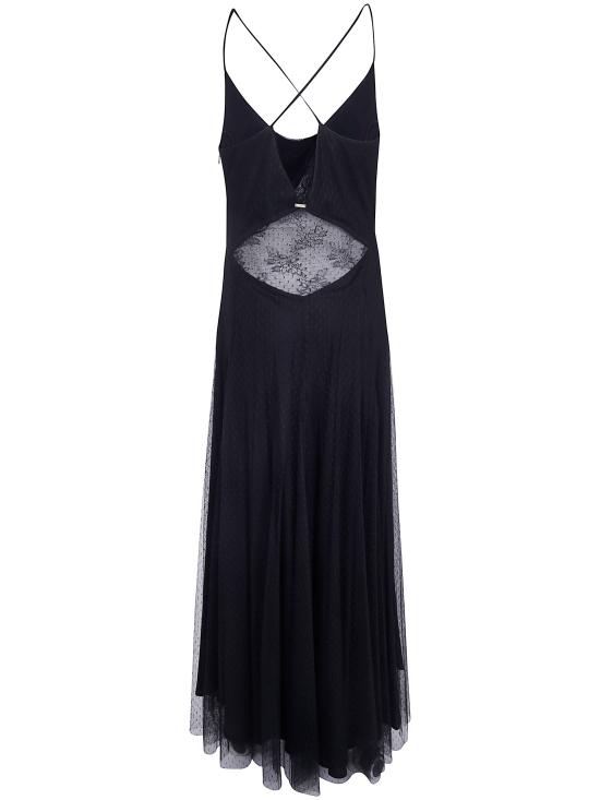 26FW 트윈셋 롱 원피스 262TP2213 00006 BLACK - TWINSET