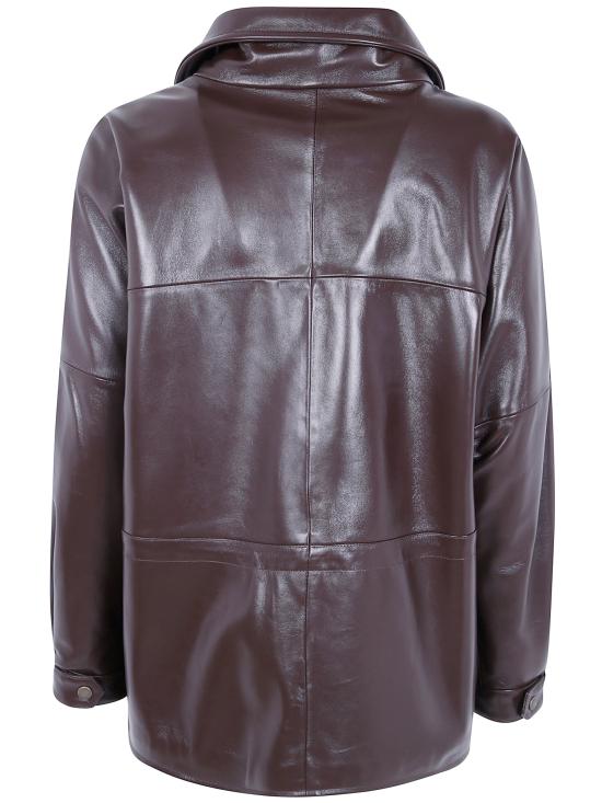 26FW EMMETI 가죽 자켓 ZOE NAPPA BROWN GOLD - OTHER BRANDS