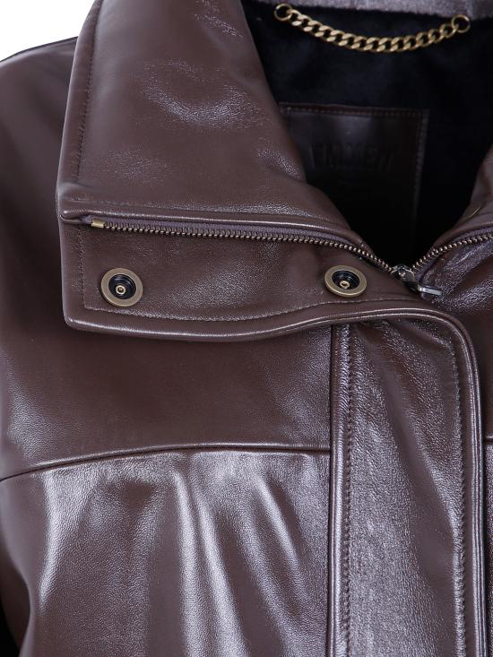 26FW EMMETI 가죽 자켓 ZOE NAPPA BROWN GOLD - OTHER BRANDS