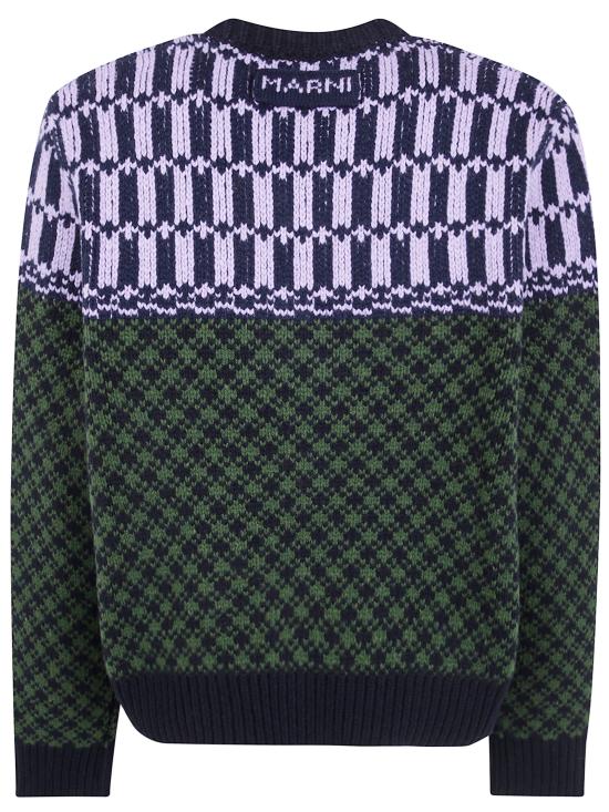 26FW 마르니 스웨터 CVMG0157Q0 UFH101 MXV66 STONE GREEN - MARNI