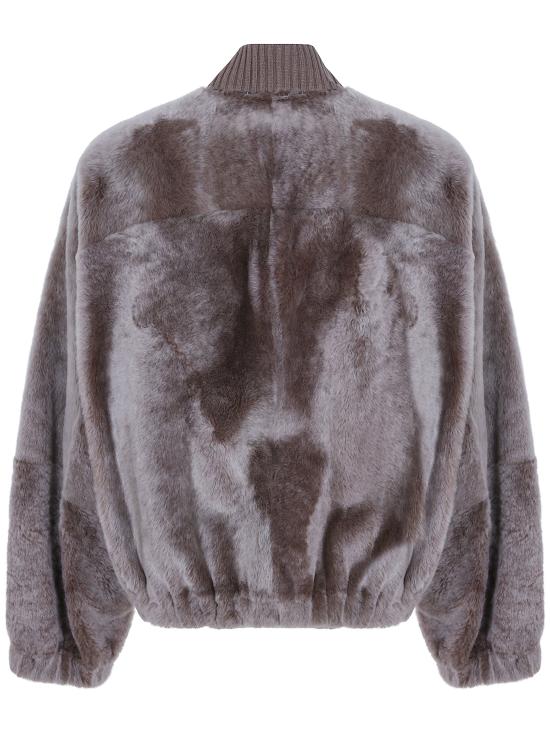 26FW 브루넬로 쿠치넬리 무스탕 MPMRA3351 C9807 BACK WITH BRISA - BRUNELLO CUCINELLI