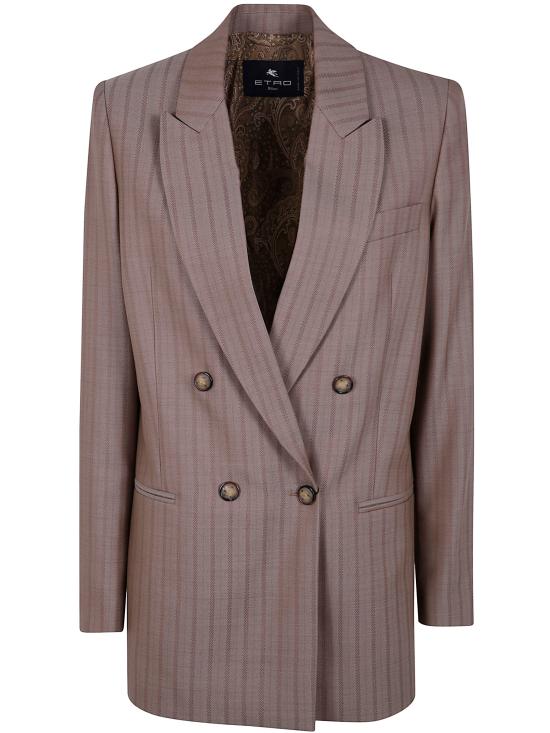26FW 에트로 수트 자켓 WRCA010899TJ213 V3826 TOBACCO