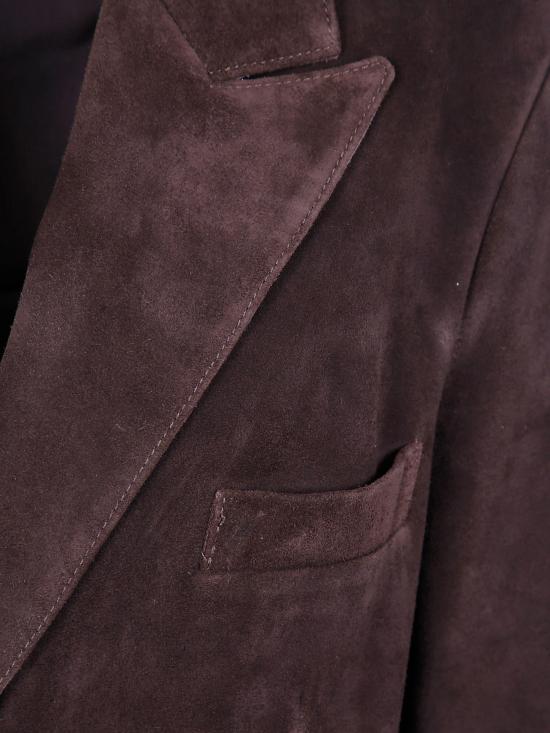 26FW 아르마 가죽 자켓 008L266045 02 CHARCOAL BROWN - ARMA