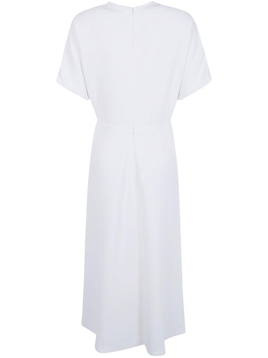 26FW 빅토리아 베컴 미디 원피스 1426WDR007752A 2537 BRIGHT IVORY - VICTORIA BECKHAM