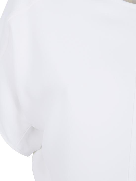 26FW 빅토리아 베컴 미디 원피스 1426WDR007752A 2537 BRIGHT IVORY - VICTORIA BECKHAM