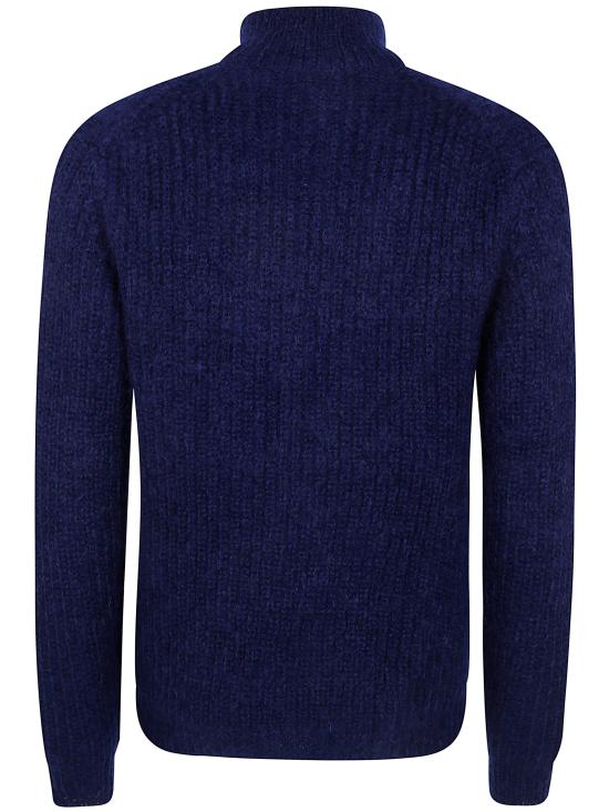 26FW 아스페시 집업 니트 W6 Q M665 E865 10096 BLUE - ASPESI