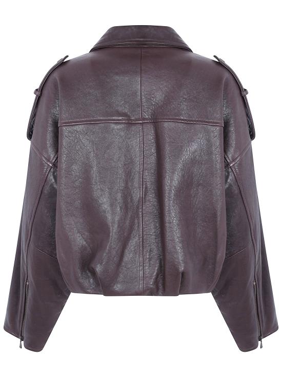 26FW EMMETI 가죽 자켓 ADRIAN NUOVAZELANDA BROWN GOLD - OTHER BRANDS